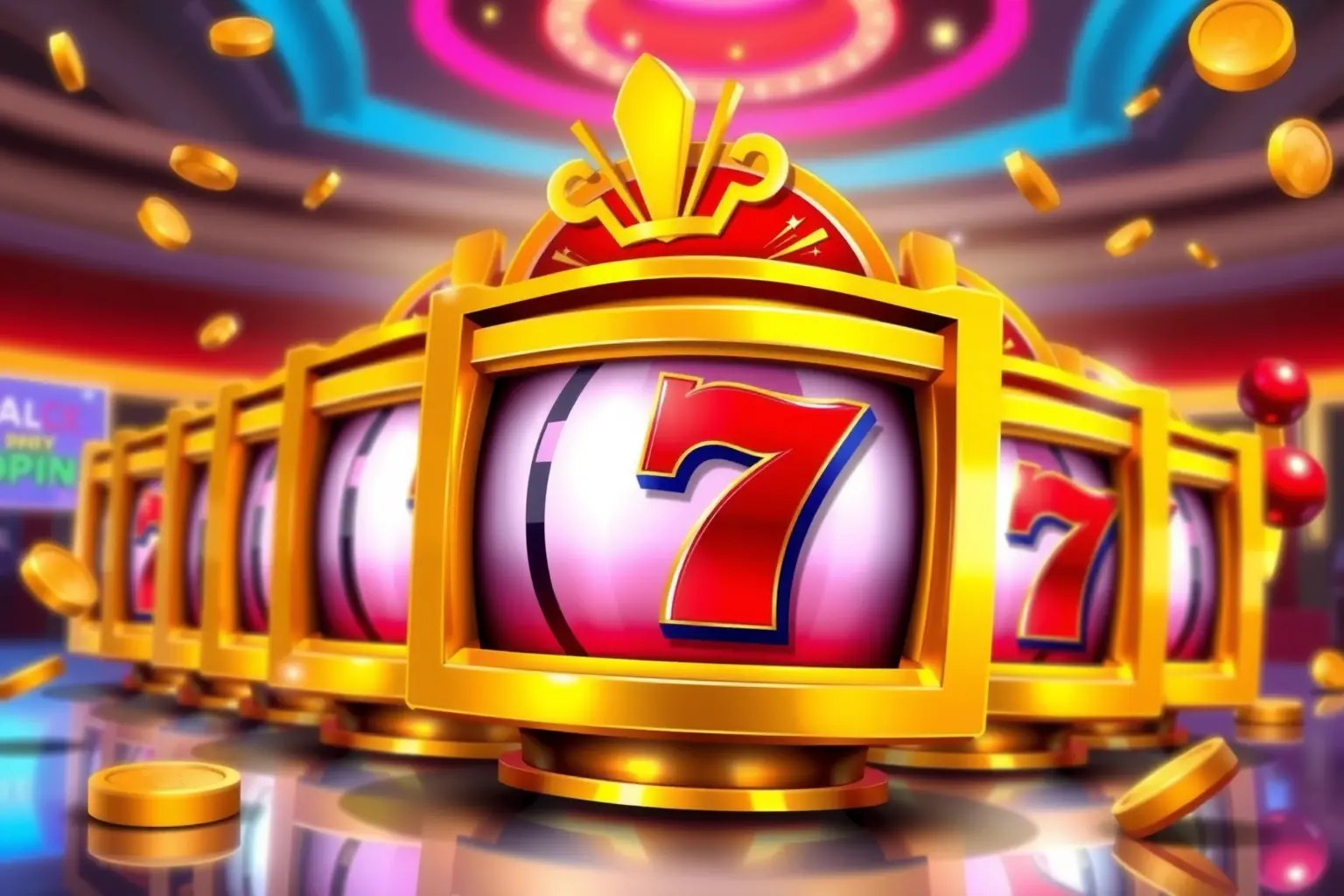 Premium casino games collection showcase